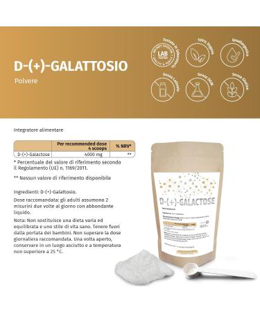 SVITA Manufaktur D+Galactose 1000g powder vegan glutenfree - Buy Online on GoSupps.com