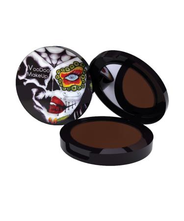 Voodoo Makeup Coconut Cream Foundation in Latte - Cream to Powder Foundation - Wet or Dry Buildable Lightweight Foundation for Smooth and Even Skin