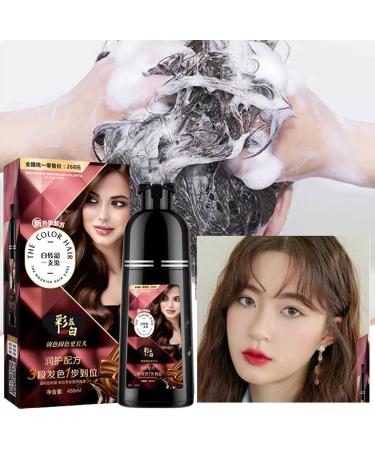  Acunny Women's coloring shampoo 450 ml natural shampoo that colors your hair with a rich lather deep cleansing non-bleaching long-lasting - Buy Online on GoSupps.com