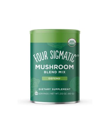 Four Sigmatic Chaga Mushroom Elixir Organic Chaga Mushroom Powder Pack of 20 & Mashroom Blend 10 Mushroom Blend Mix with Lion's Mane Reishi Chaga Cordyceps Enokib & Shiitake 30 servings Be Well w/ Chaga Mushroom Pow  - Buy Online on GoSupps.com