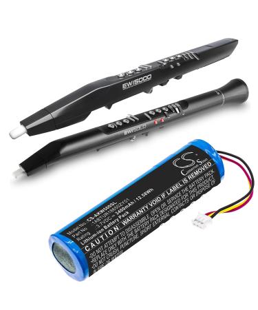 Estry 3400mAh Battery Replacement for AKAI 5000 Solo EWI 5000 Battery Part No 1ABTUR18650ZY01 (Just Fit for Devices After September 2019)