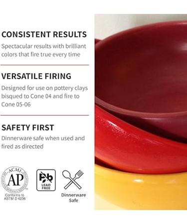 Speedball Earthenware School Pack - 6-Pack 16oz Multicolor Set - Buy Online on GoSupps.com