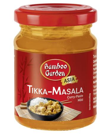 Bamboo Garden - Curry Paste Tikka Masala typical mild-spicy taste for curry dishes 1 x 125 g - Buy Online on GoSupps.com