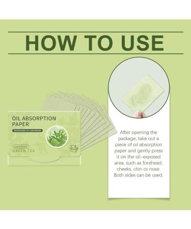 Face Oil Absorbing Sheets - 100 Soft Makeup Blotting Paper Oil Blotting Sheets - Oil Blotting Paper Oil Control Film for Makeup Beginners Beauty Lovers - Buy Online on GoSupps.com