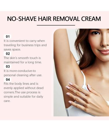 JIAOY Hair removal cream without shaving fast and gentle removal from the body for sensitive skin moisturizes and cares for the skin makes it smooth and soft on legs arms 3 pieces 3 pieces - Buy Online on GoSupps.com