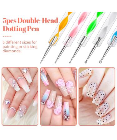 21-Piece Nail Brush Set | Professional Acrylic Nail Art Brushes & Tools for Gel Nail Design - Buy Online on GoSupps.com