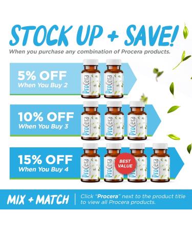 Procera Advanced Brain Supplement | Memory & Brain Booster with Ashwagandha, Rhodiola, Ginseng & Ginkgo | Nootropics Support Supplement with Phosphatidylserine & Vitamin B Complex - Buy Online on GoSupps.com