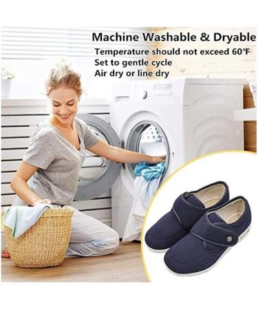 XMSM Unisex Diabetic Air Cushion Walking Shoes | Adjustable & Lightweight | Breathable Mesh for Swollen Feet | Plantar Fasciitis Relief | Brown, Size 7 - Buy Online on GoSupps.com