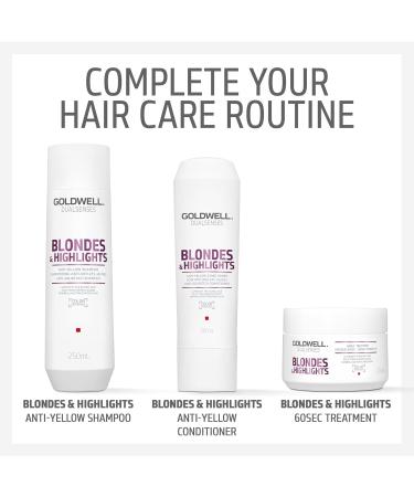 Goldwell Dualsenses Blond & Highlights Anti Yellow Shampoo 250 ml - Buy Online on GoSupps.com