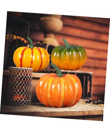Ciieeo 1 Set 11pcs set utensils cupboard big pumpkin pumpkin vegetable props Accessories Foam halloween Model halloween pumpkins decor home decor foam pumpkins decorate - Buy Online on GoSupps.com
