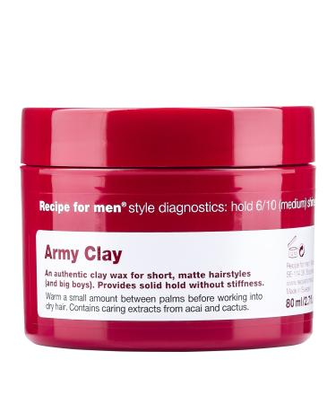 Recipe for men Army Clay Wax 1 Unit