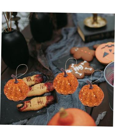30 Pcs Foam Pumpkin Thanksgiving Party Supplies Mini Halloween Pumpkins Fall Decorations Pumpkin Figurine Small Glitter Pumpkins Ornament Fake Pumpkin Model Artificial Orangex3pcs 6.3CMx3pcs - Buy Online on GoSupps.com