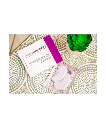 WILMA SCHUMANN Under Eye Mask Patches - 5 Pack + Contour Eye Serum 30ML for Puffy Eyes, Dark Circles, Wrinkles - Reduce Appearance with Fine Line Treatment - Buy Online on GoSupps.com