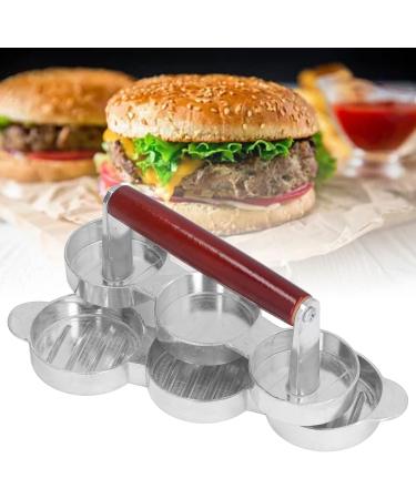 Mini Burger Press | Round Shape Hamburger Patty Maker for BBQ & Picnic - Perfect for Easy Grilling - Buy Online on GoSupps.com
