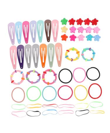 FRCOLOR Baby Set children's headgear ponytail holders kids hair accessory kit girl hair ties kit tiny hair clips hair clips for bows small hairpins infant suit baby snap clip Nylon Kids