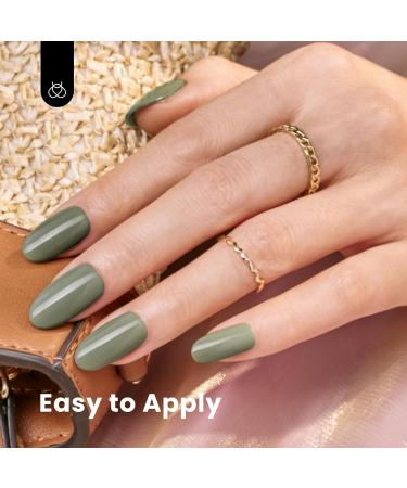 Beetles Sage Green Gel Polish 15mL - DIY Nail Art Soak Off UV LED Manicure Salon - 1 Pcs - Buy Online on GoSupps.com