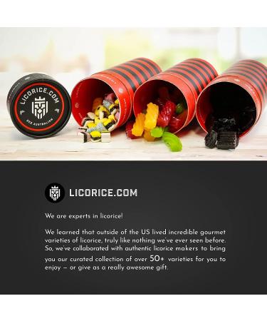 Australian Black Licorice Chews - Gourmet Candy (1 lb) | Licorice.com - Buy Online on GoSupps.com