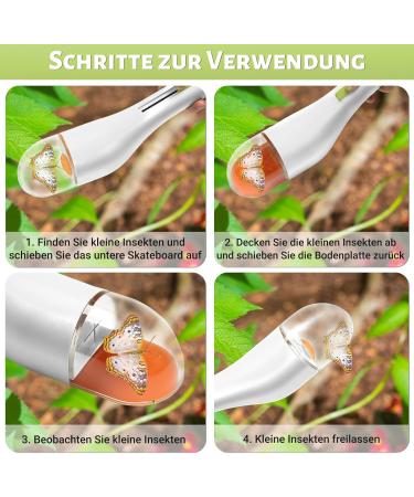 BASVII Insect Catcher - Spider Catcher for Home and Garden Easy to Catch and Observe Insects Breathable and Effective Bug - Buy Online on GoSupps.com