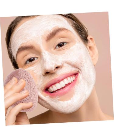 Beavorty 8pcs Konjac Facial Cleanser Sponge - Natural Exfoliating Loofah for Women - Pink Foam Sponge for Soft Glowing Skin - Buy Online on GoSupps.com