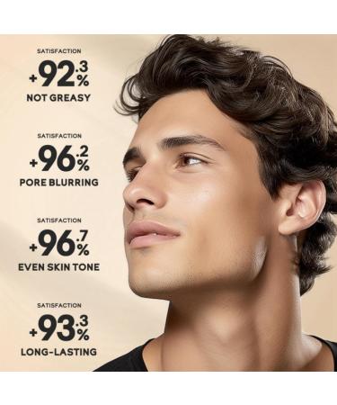 Mens BB Cream Foundation Tinted SPF 15 Face Moisturiser BB Cream Light BB Cream Foundation Cover Blemishes Moisturizing Men Tone Up Face Cream BB Cream Foundation Medium Tinted Sunscreen for Face - Buy Online on GoSupps.com