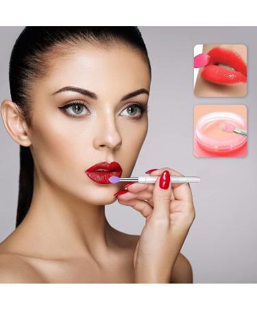 Jasilon Lip Brush Set - 10 PCS Reusable Silicone Makeup Brushes with Dustproof Cover for Lip Gloss, Eyeshadow, Lip Cream - Beauty Tool Kit - Buy Online on GoSupps.com