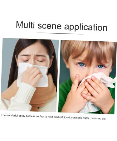 5pcs Mini Plastic Perfume & Toiletry Containers Set | Empty Spray Bottles for Oral & Nasal Use - Buy Online on GoSupps.com