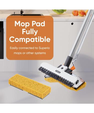 Superio Sponge Mop Head Replacement for Tile, Laminate, Bathroom, Kitchen, Garage Floors - Commercial Grade (#1) - Buy Online on GoSupps.com