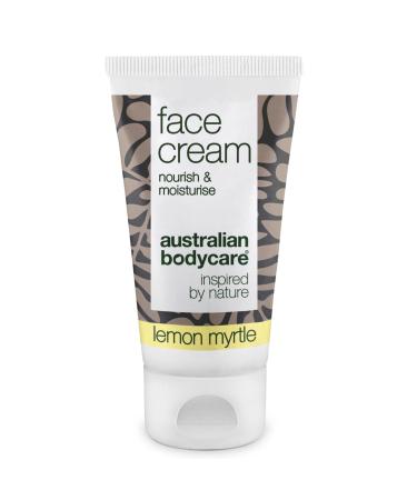 Australian Bodycare Face Cream 50ml | Tea Tree oil + Lemon Myrtle | Moisturiser spot treatment pimple oily acne prone skin. Tea Tree Cream Face Moisturiser. Spot Cream and anti blemish moisturiser