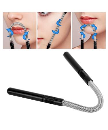 Spring Bend Epilator - Stainless Steel Face & Hair Remover Tool | Beauty Feather Thread Tool (Black) - Shop Now! - Buy Online on GoSupps.com