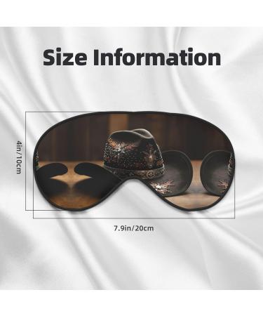 SSIMOO American West Rodeo Hat Sleep Mask - Adjustable Breathable & Fashionable Eye Mask for Comfortable Sleep | Buy Now - Buy Online on GoSupps.com