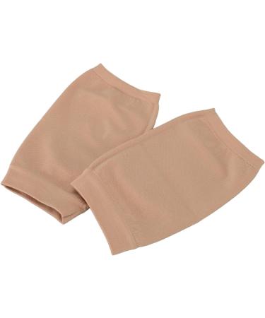 Moisturizing Heel Socks Open Toe Breathable and Comfortable 3 Pairs Heel Repair Socks for Cracked Heels (Dark Skin Color) - Buy Online on GoSupps.com