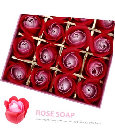POPETPOP 2 Boxes Rose Soap Artificial Rose Body Soap Floral Scented Bath Soap Valentine s Day Rose Petals Mom Birthdays Fragrant Mother Christmas - Buy Online on GoSupps.com