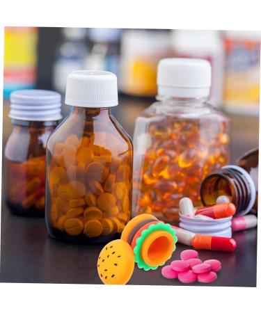 RORPOIR Silicone Box Moisturizer Dispenser Jewelry Container Eye Cream Jar Makeup Sample Container Mini Hamburger Jars Tiny Travel Jars with Lid Small Container Cosmetic Jars - Buy Online on GoSupps.com