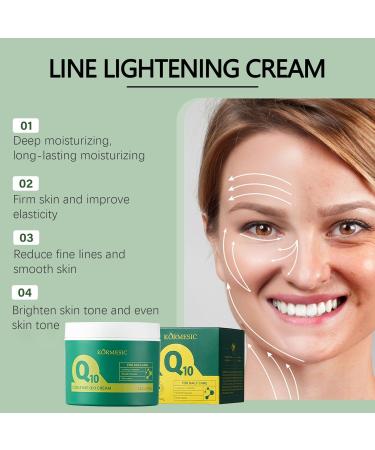 Q10 Day Cream for Face - Face Cream for Anti Aging - Anti Wrinkle Face Cream with Retinol and Collagen - Hydrating Face Cream for Dry Skin - Moisturiser Face Women - Firming Smoothing Moisturising - Buy Online on GoSupps.com
