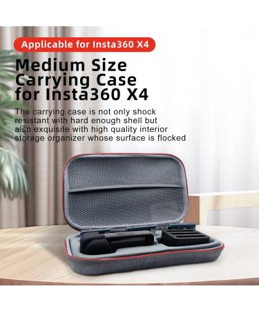 Honbobo Carrying Bag for Insta360 X4 - Protective Storage Case & Accessories - Buy Online on GoSupps.com