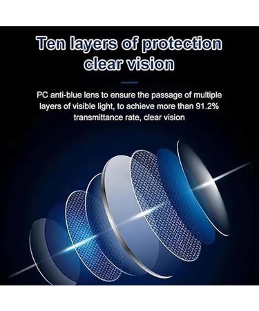 TOATLHEAL Autozoom Reading Glasses - Clear Focus Frameless Beam-Proof 1.0x-7.0x for Men & Women | International Shipping - Buy Online on GoSupps.com