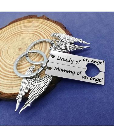 Dabihu Loss Memorial Keychain | Baby & Child Loss Keepsake for Infant Remembrance | Sympathy Gift - Buy Online on GoSupps.com