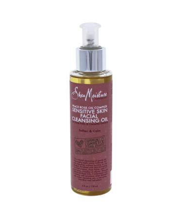 Shea Moisture Sheamoisture Peace Rose Oil Complex Sensitive Skin Facial Cleansing Oil - 4 Oz