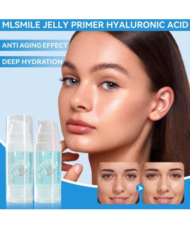 2 Pack Jelly Face Primer Green and Purple - Hydrating and Moisturizing Gel-Based Makeup Primer - Face Makeup Primer - Lightweight Moisturizing Primer - Buy Online on GoSupps.com