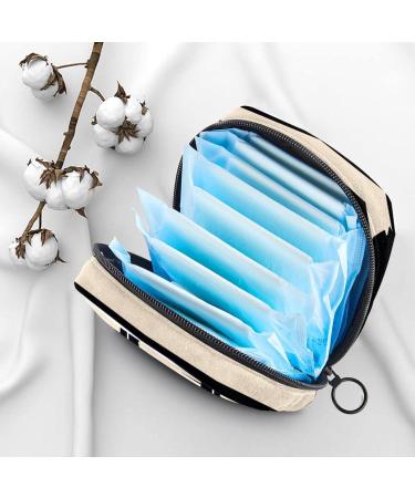 Retro Black Film Folding Board - Portable Menstrual Bag & Tie Storage for Teens & Women - Buy Online on GoSupps.com
