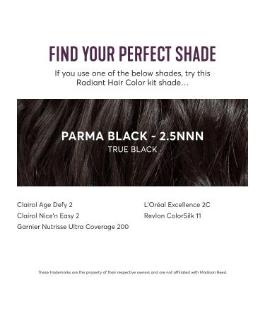 Madison Reed Radiant Hair Color Kit - Parma Black 2.5NNN - Shades of Black (Pack of 1) - Buy Online on GoSupps.com