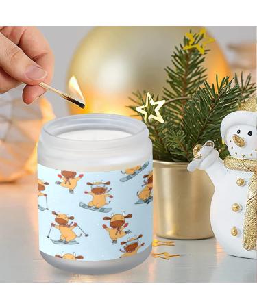 Orange Lemon Scented Candles - Aromatherapy Jar Candles Gift Set for Women | Long Lasting 7 oz - Perfect Birthday Gifts - Buy Online on GoSupps.com