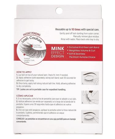 Kiss Lash Couture Faux Mink Little Black Dress Multi-Pack (2 Pack) | Buy Online - Buy Online on GoSupps.com