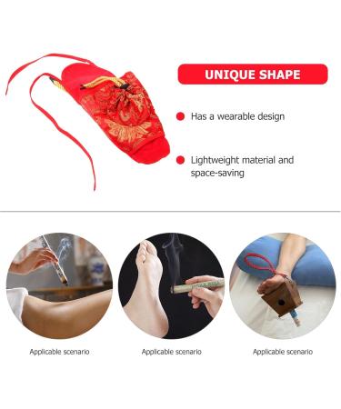 Buy Lurrose Portable Moxibustion Tools - MOXA Heating Tank & Bags for Cozy Relief | International Shipping Available - Buy Online on GoSupps.com