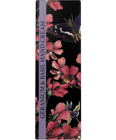 The English Soap Company Royal Botanical Gardens Kew Hand Cream Moisturising Hand Cream for Men and Women Geranium & Basil Scent 75ml - Buy Online on GoSupps.com