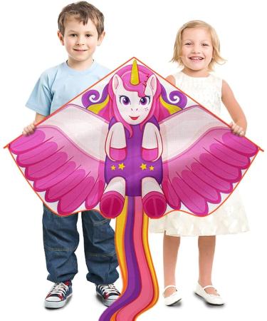 Unicorn Kite for Kids and Adults - Easy to Fly for Outdoor Beach Activities - Buy Online on GoSupps.com