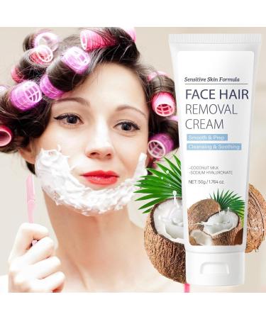 Depilatory cream facial hair removal cream 50 g depilatory cream for daily use leisure and holidays - Buy Online on GoSupps.com