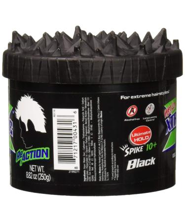 Wet Line Xtreme Reaction Black Ultimate Hold Gel 8.8oz - Long-lasting Styling Gel for Black Hair - Buy Online on GoSupps.com