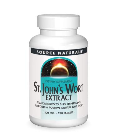 Source Naturals St. John's Wort Extract 300 mg 240 Tablets
