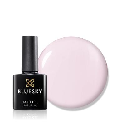 Bluesky Gel Nail Polish Hard Gel Builder Gel and Strengthener Gel for Hard Strong Nails Extensions and Growth Pink 10 ml (Requires Curing Under LED or UV Lamp)